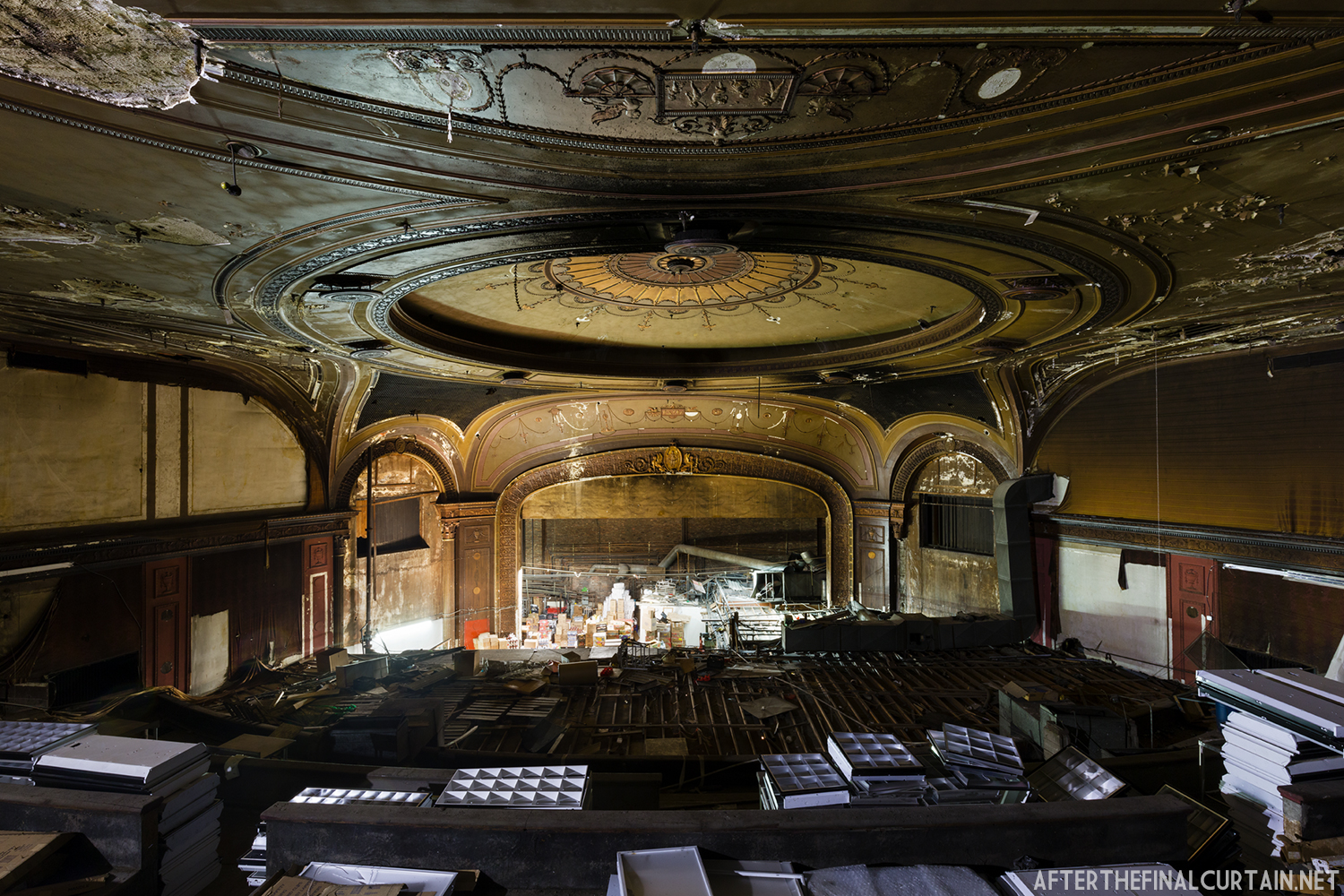 Center view of the Auditorium, Casino Theatre - Bronx, NY